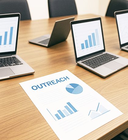 agency team planning outreach campaign