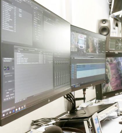 explainer video timeline on screen